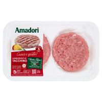 AMADORI HAMBURGER TACCH.2X80GR