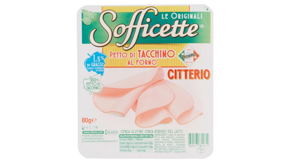Citterio - Sofficette Petto di Tacchino al Forno