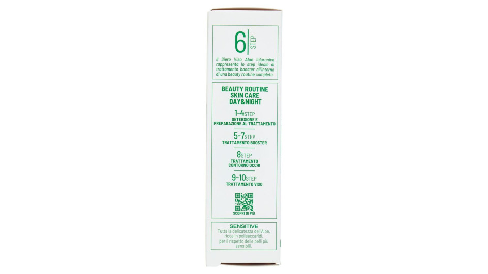 Equilibra Aloe Siero Viso anti-aging con il 50% di Aloe Vera