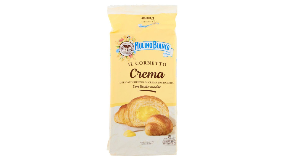 Mulino Bianco Cornetti Crema