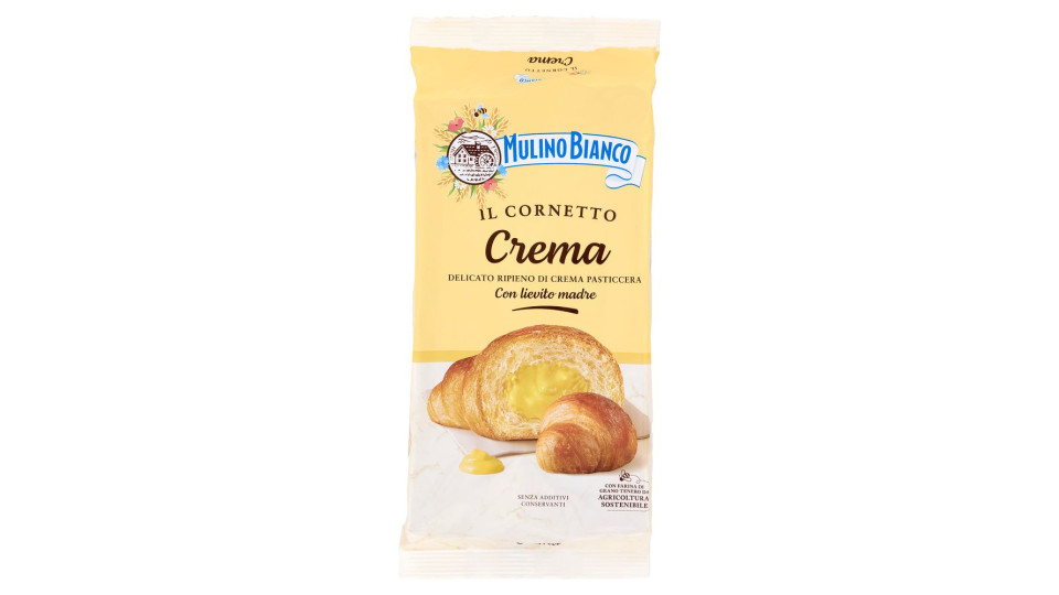 Mulino Bianco Cornetti Crema