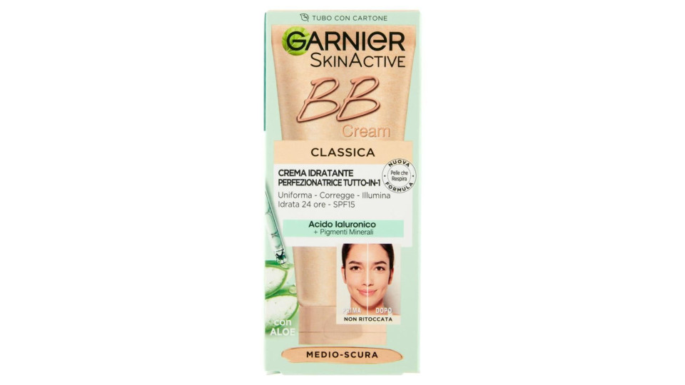 Garnier BB Cream Perfezionatore di Pelle 5in1, tonalità medio-scura