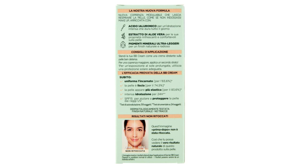 Garnier BB Cream Perfezionatore di Pelle 5in1, tonalità medio-scura