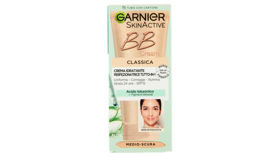 Garnier BB Cream Perfezionatore di Pelle 5in1, tonalità medio-scura