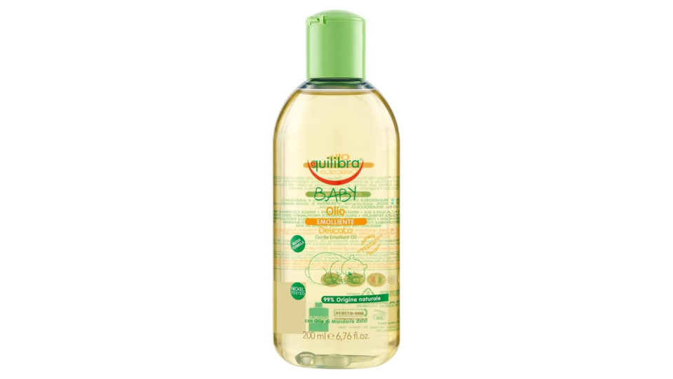 Equilibra, Baby olio naturale emolliente delicato