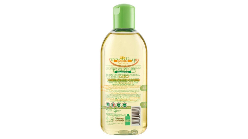Equilibra, Baby olio naturale emolliente delicato