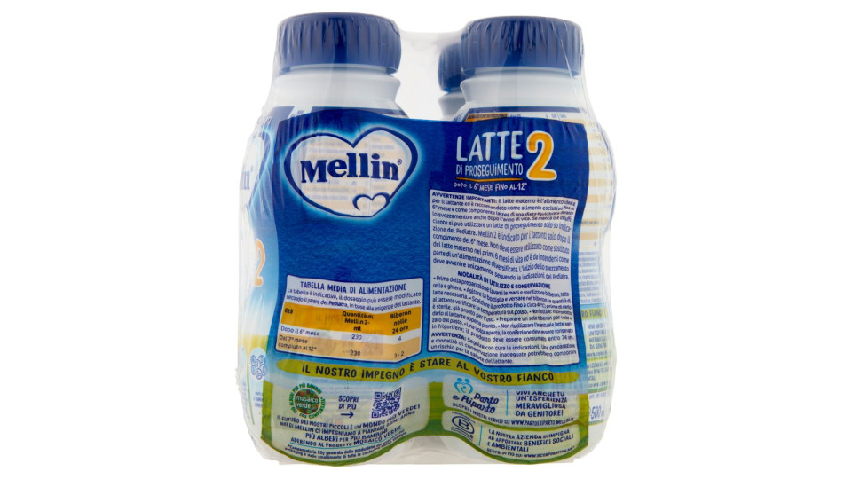 Mellin, Latte 2 di Proseguimento Liquido