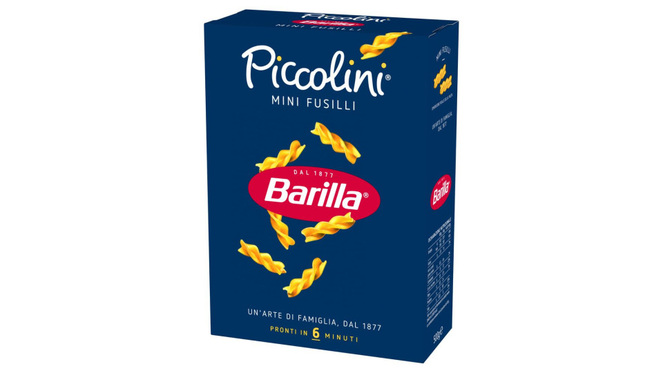 Barilla Piccolini 018 Fusilli