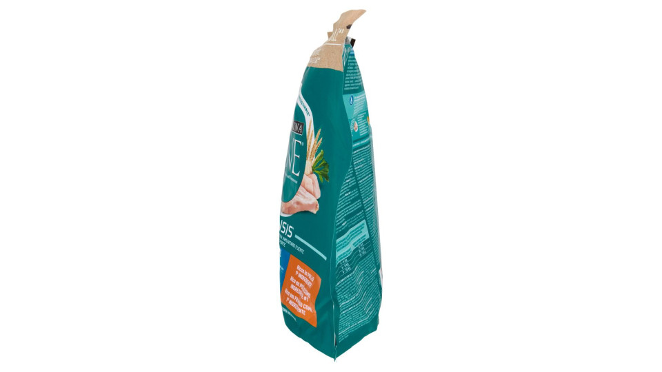 Purina, gatto One Bifensis crocchette Adult Ricco pollo e cereali integrali