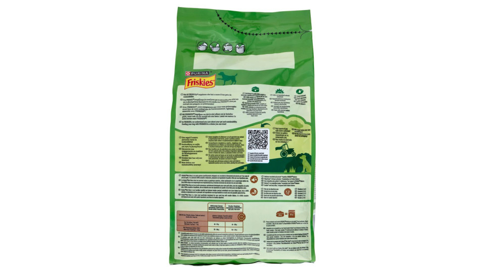 Purina, cane Friskies Mini Menu <10 kg Vitafit alimento con pollo e verdure