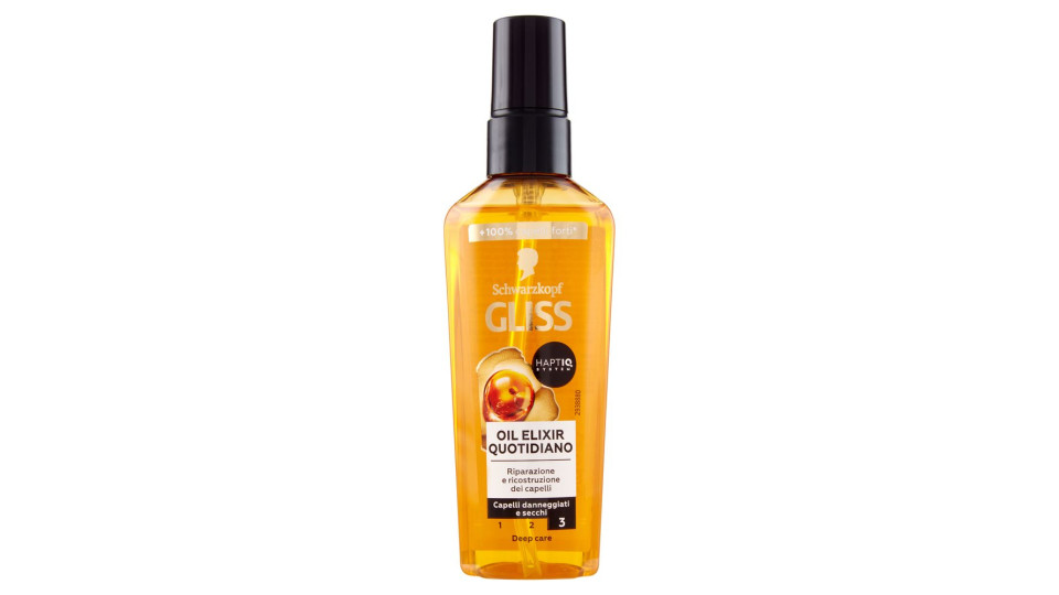 Testanera, Gliss Hair Repair Oil Elixir quotidiano capelli sciupati