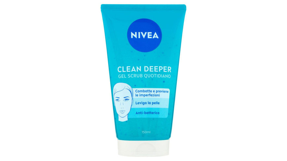 Nivea, Clean Deeper gel scrub quotidiano