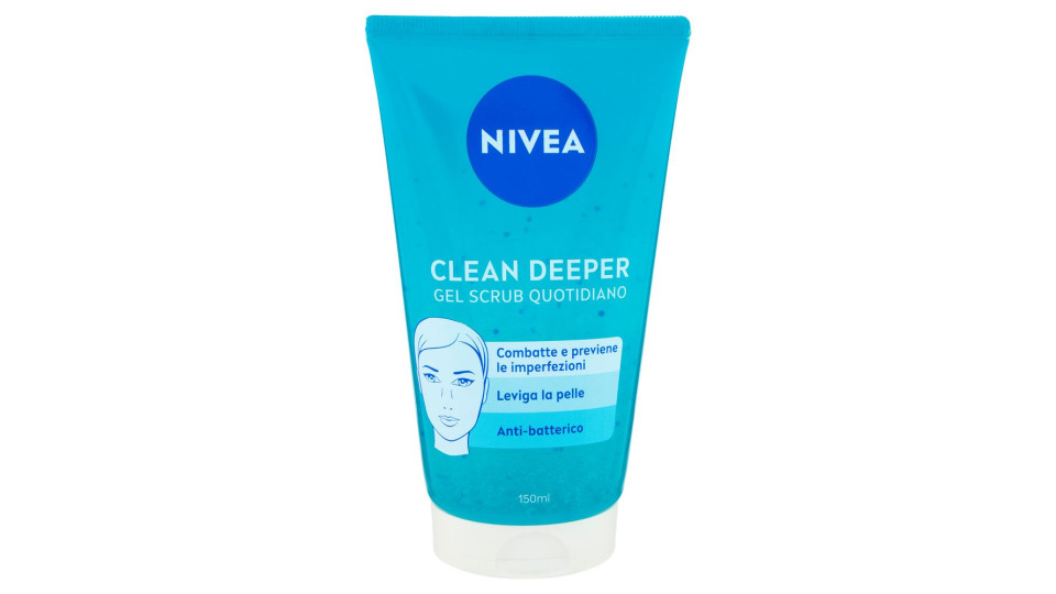 Nivea, Clean Deeper gel scrub quotidiano