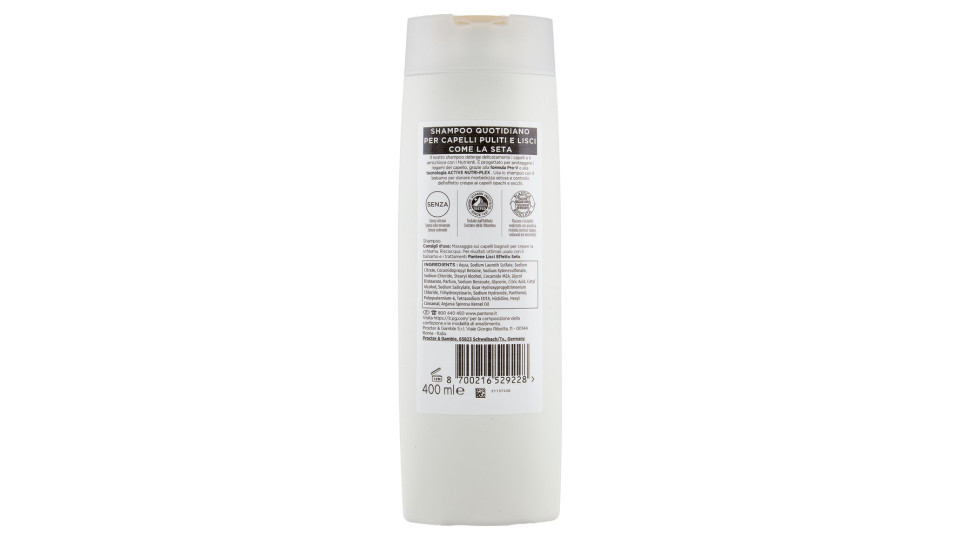 Pantene Pro-V, Lisci Effetto Seta capelli opachi shampoo