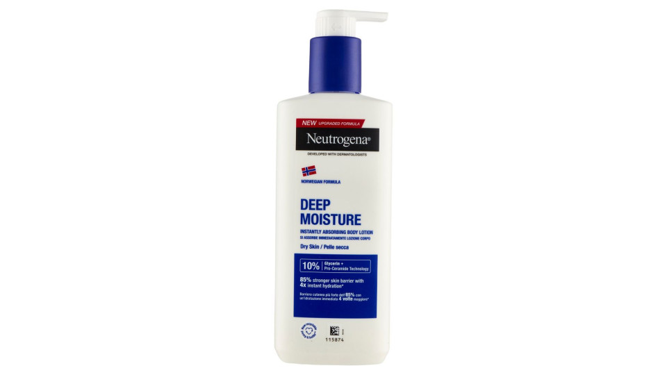 Neutrogena, Nutriente Nordic Berry balsamo corpo pelle secca