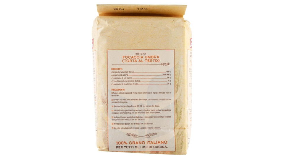 Molino Spadoni Farina 1Kg Pane Nero