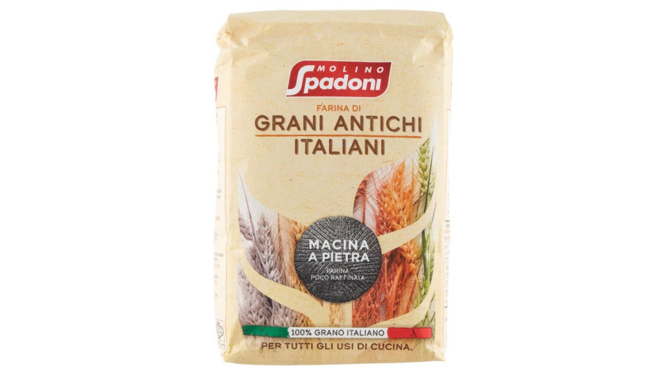 Molino Spadoni Farina 1Kg Pane Nero