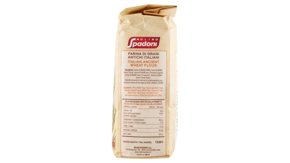 Molino Spadoni Farina 1Kg Pane Nero