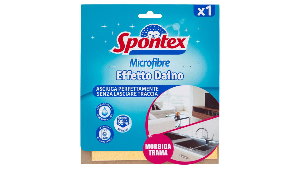Spontex, Microfibre effetto daino