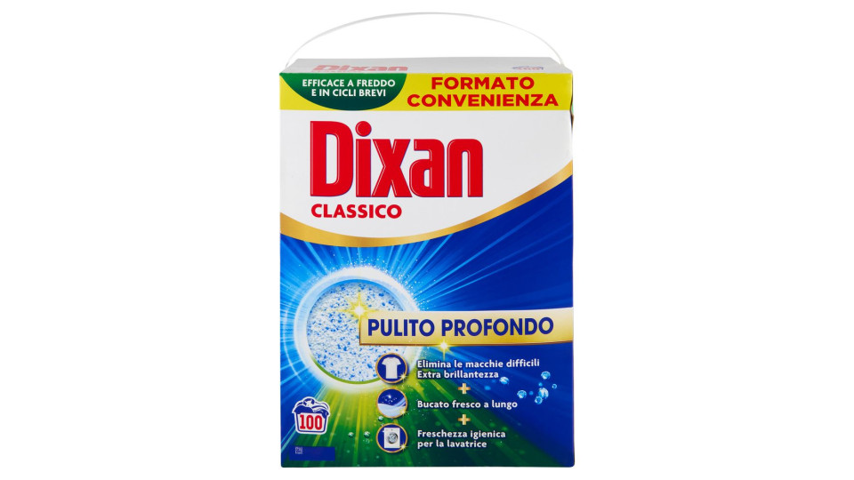 Dixan, Classico detersivo in polvere per lavatrice