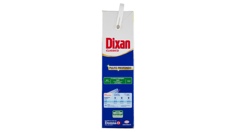 Dixan, Classico detersivo in polvere per lavatrice