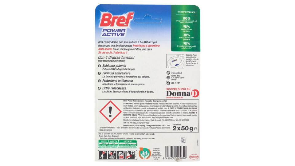 BREF, WC Power Activ lemon