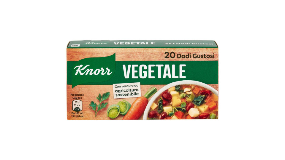 Knorr Vegetale 20 dadi