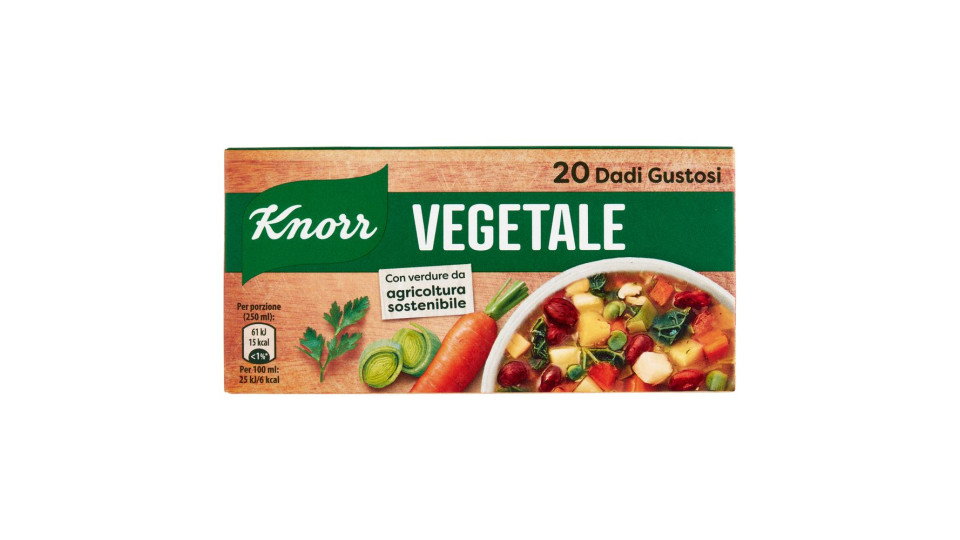 Knorr Vegetale 20 dadi