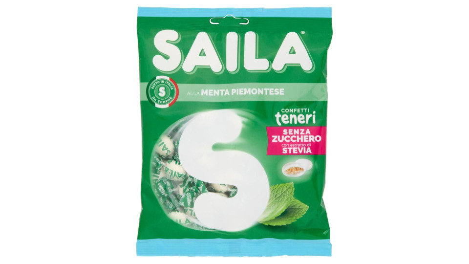 Saila Free confetti teneri alla menta senza zucchero