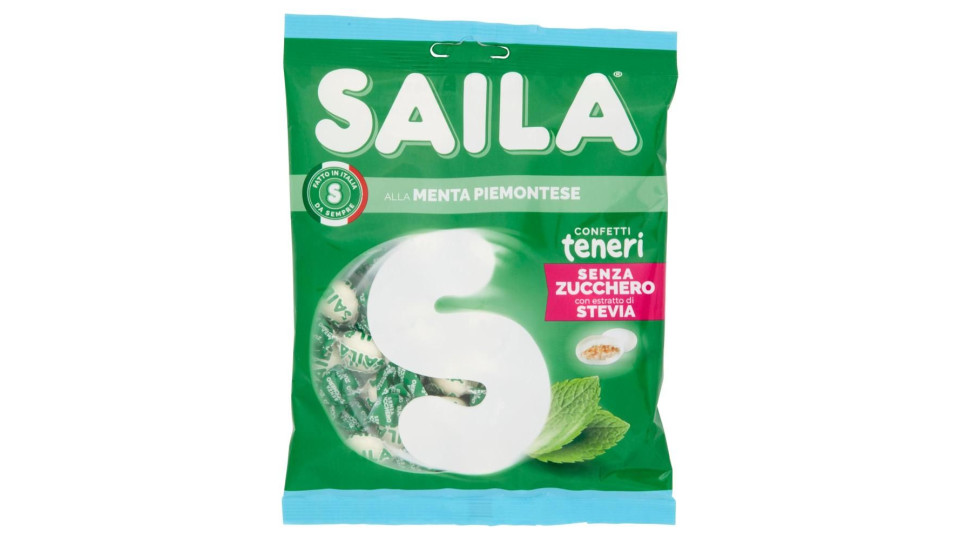 Saila Free confetti teneri alla menta senza zucchero