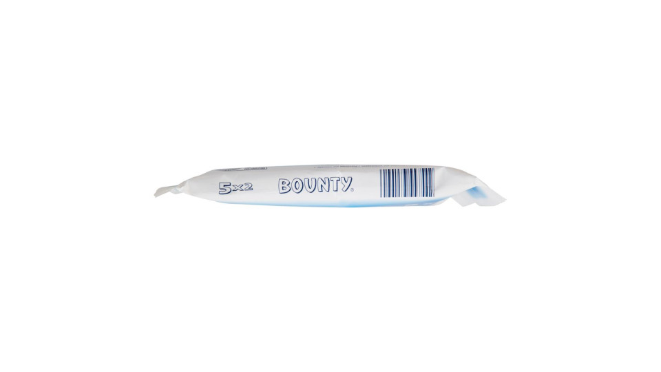 Bounty, snack al cioccolato con ripieno di cocco