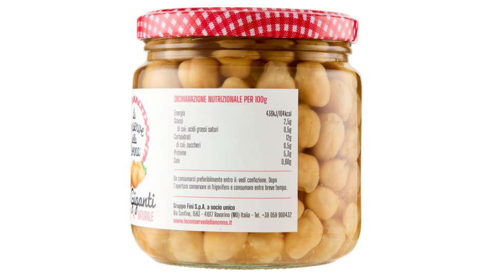 Le Conserve della Nonna, ceci giganti