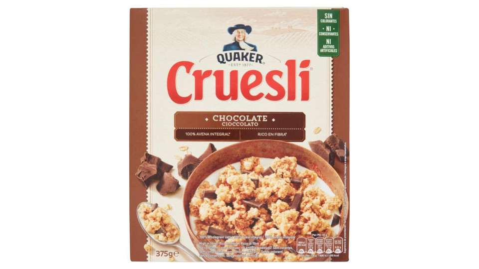 Quaker, Cruesli cioccolato