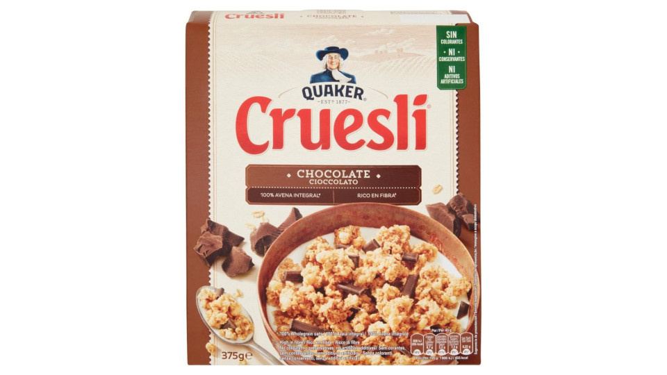 Quaker, Cruesli cioccolato
