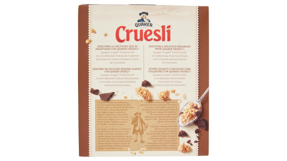 Quaker, Cruesli cioccolato