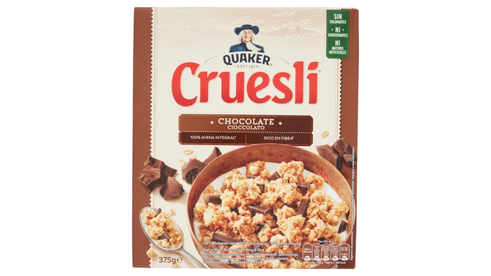 Quaker, Cruesli cioccolato