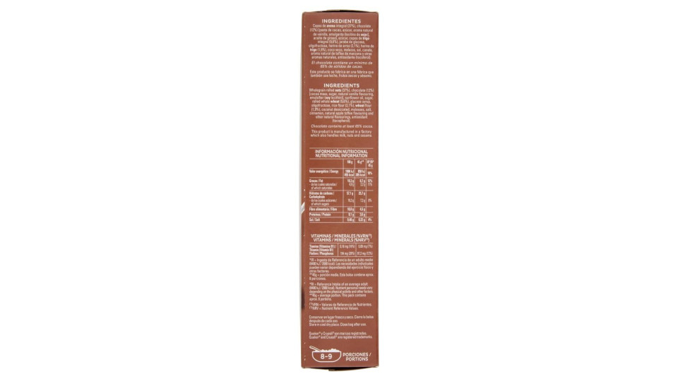 Quaker, Cruesli cioccolato