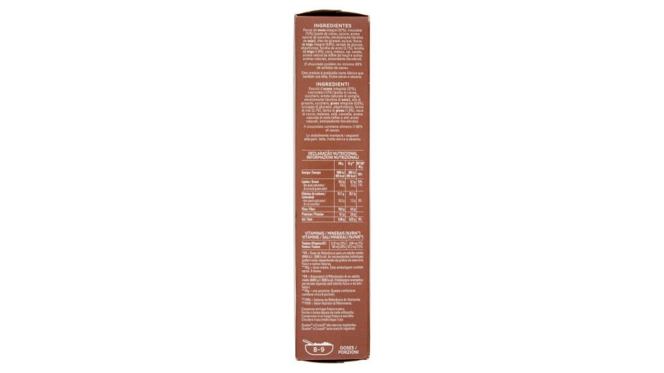 Quaker, Cruesli cioccolato
