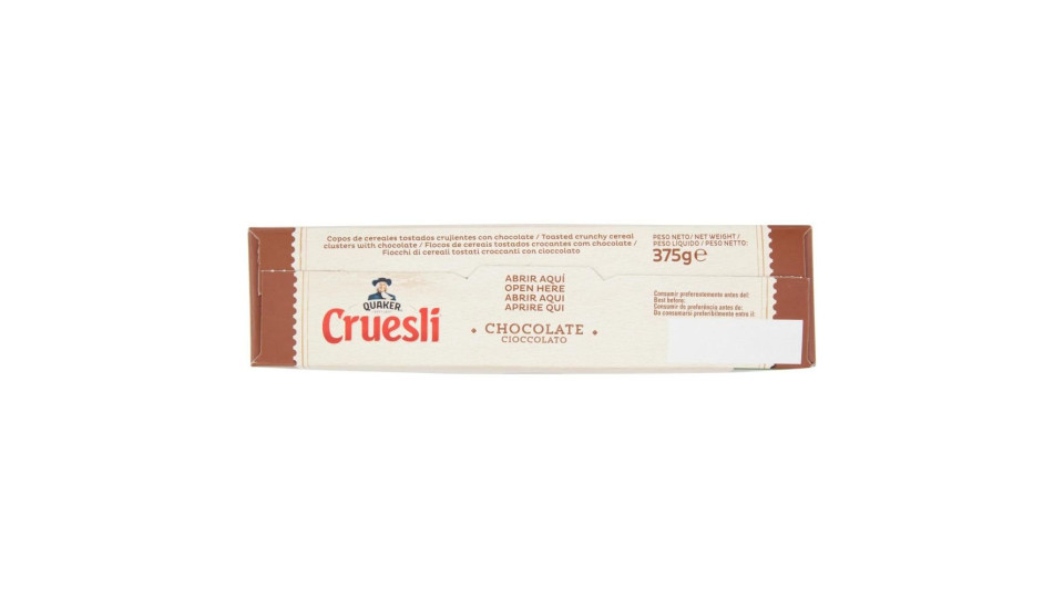 Quaker, Cruesli cioccolato