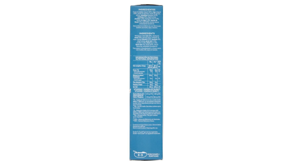 Quaker, Cruesli frutta secca