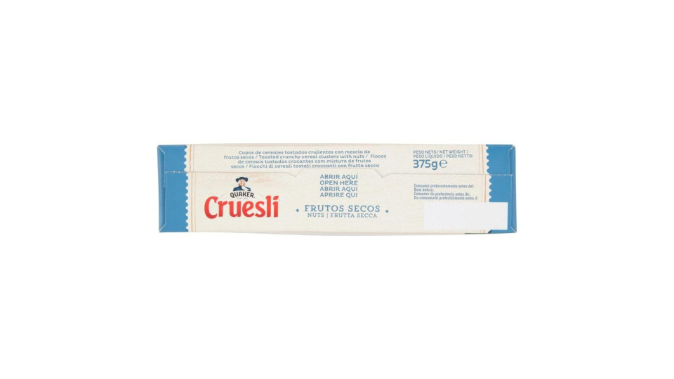 Quaker, Cruesli frutta secca
