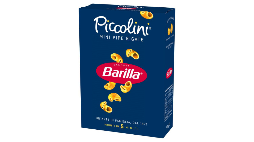 Barilla Piccolini Pipe Rigate