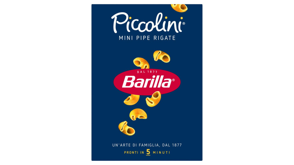Barilla Piccolini Pipe Rigate