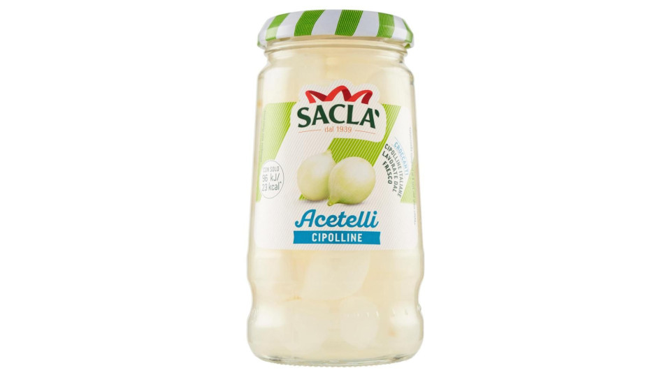 Saclà - Acetelli, Cipolline all'Aceto di Vino