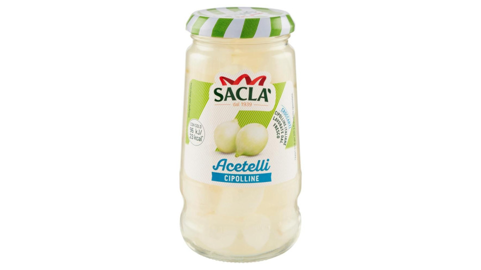 Saclà - Acetelli, Cipolline all'Aceto di Vino