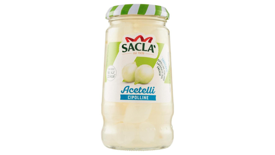 Saclà - Acetelli, Cipolline all'Aceto di Vino
