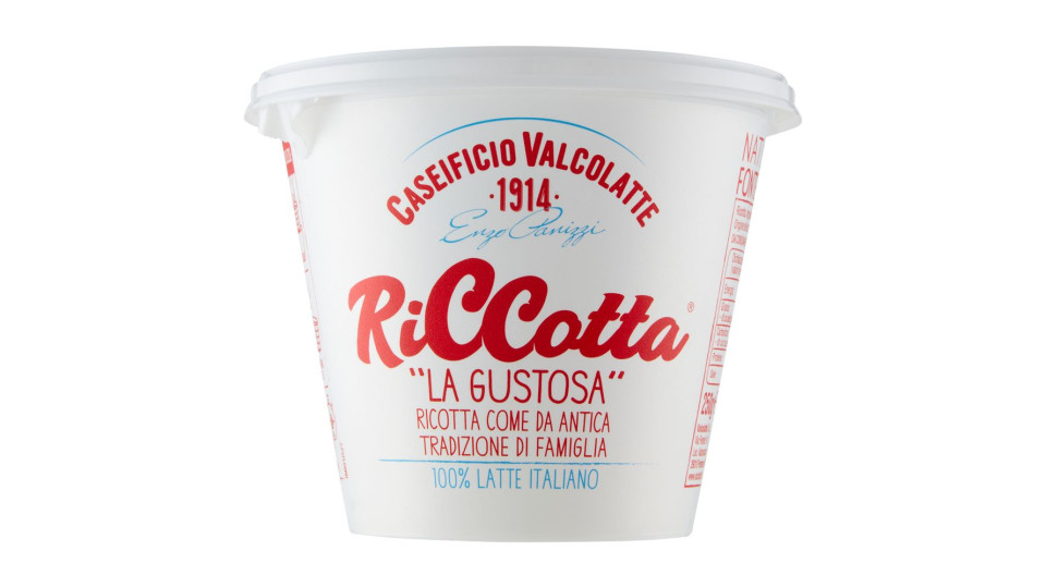 Caseificio Valcolatte Riccotta "la Gustosa" 250 g