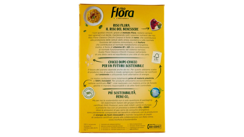 Flora, riso classico