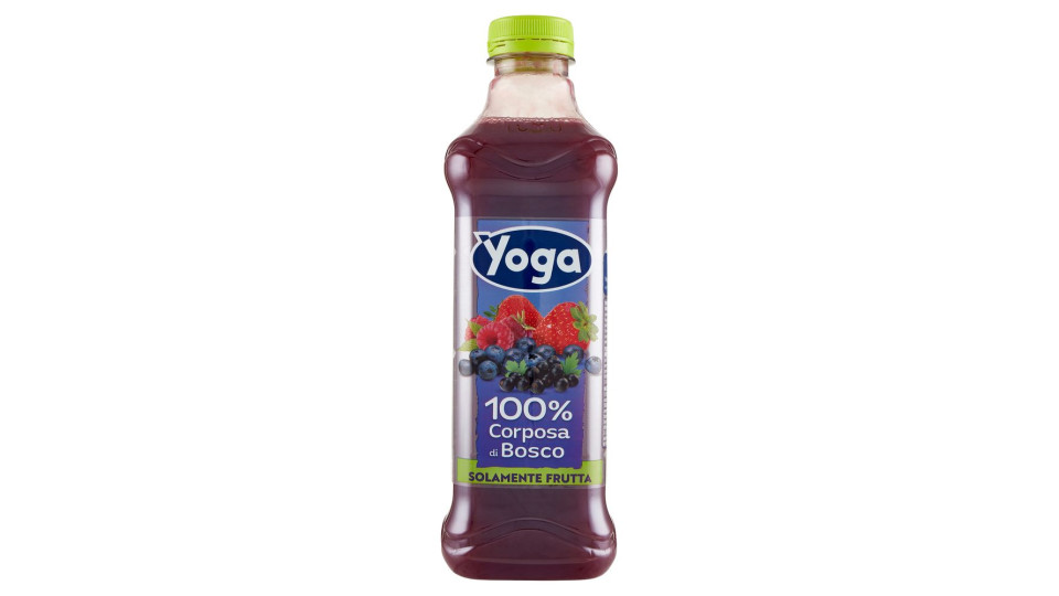 Yoga, 100% Corposa di bosco frutta da bere