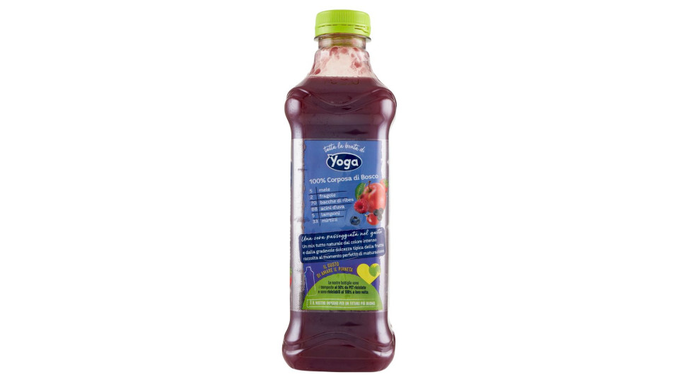 Yoga, 100% Corposa di bosco frutta da bere